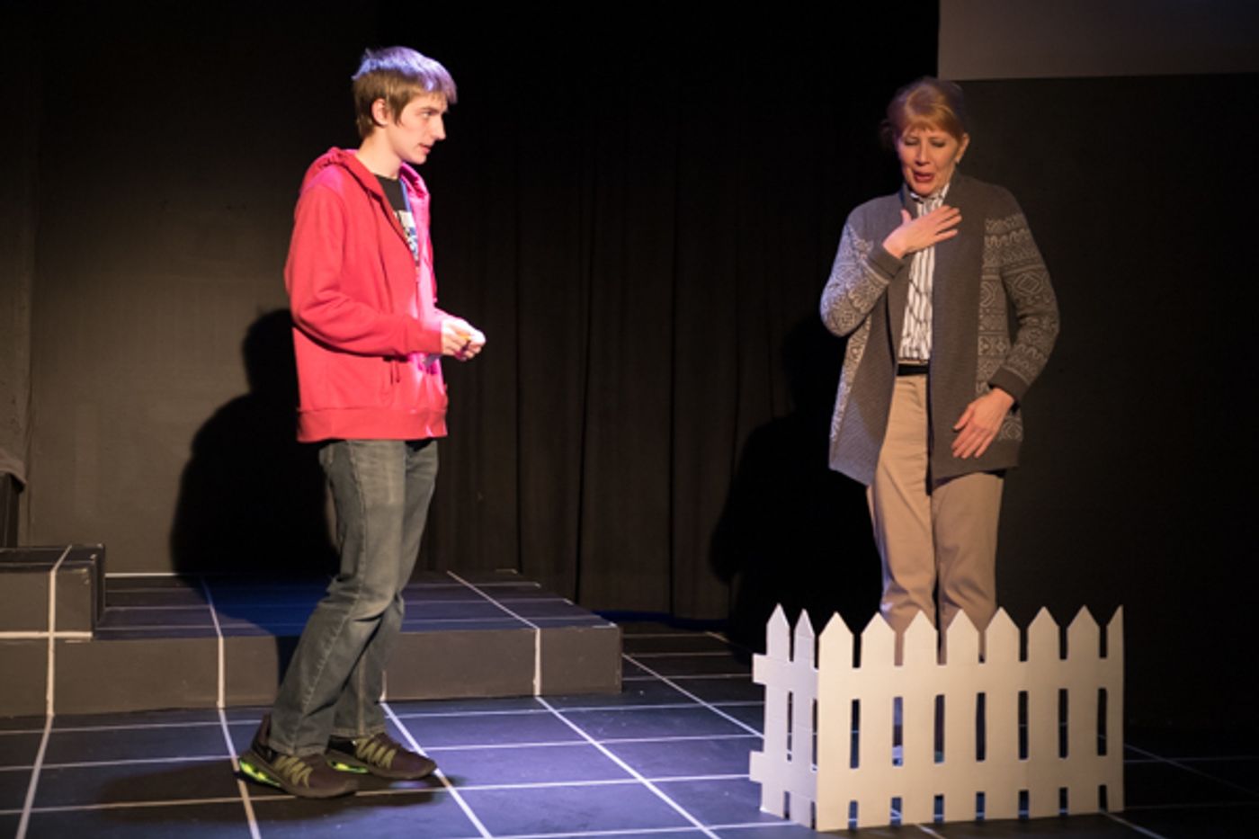 Photo Coverage: First look at Curtain Players' The Curious Incident of the Dog in Night-Time Photo Coverage: First look at Curtain Players' The Curious Incident of the Dog in Night-Time Image