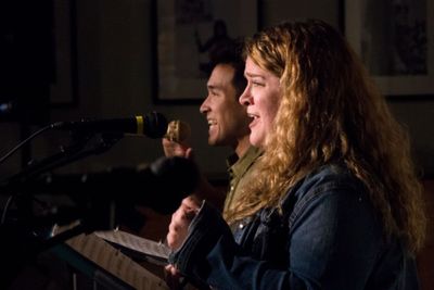 Zachary Noah Piser and Bonnie Milligan in Crystal Skillman and Lynne Shankel''s POSTC Photo