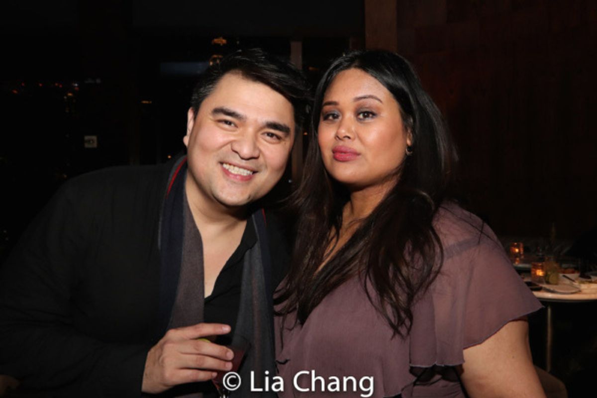 Jose Antonio Vargas and Nicole Ponseca at 
