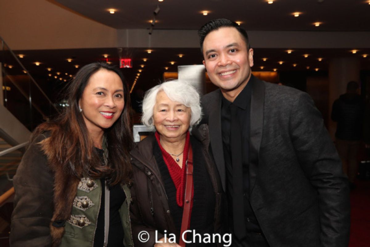 Ernabel Demillo, Flordeliza Demillo and Jose Llana at 