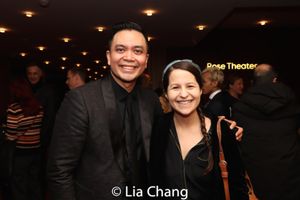 Jose Llana and Shaina Taub Photo