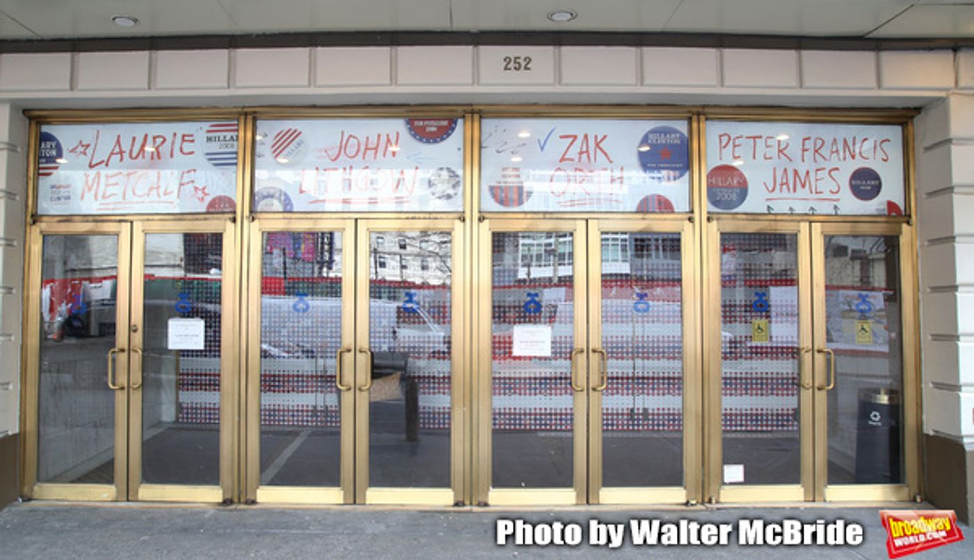 Up On The Marquee: HILLARY AND CLINTON on Broadway!  Image