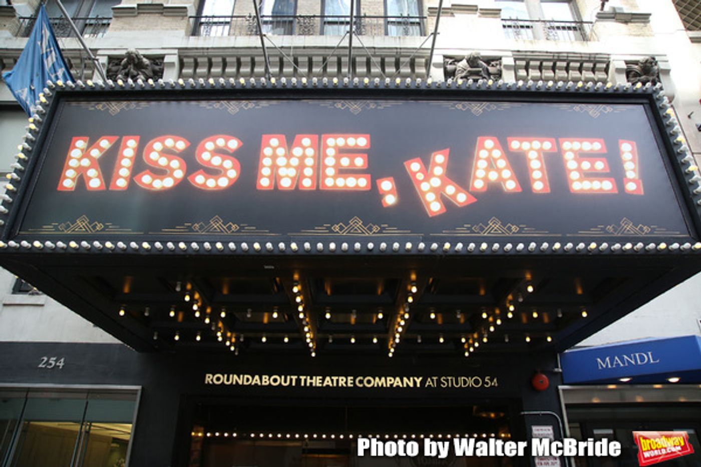Up On The Marquee:  KISS ME, KATE!  Image