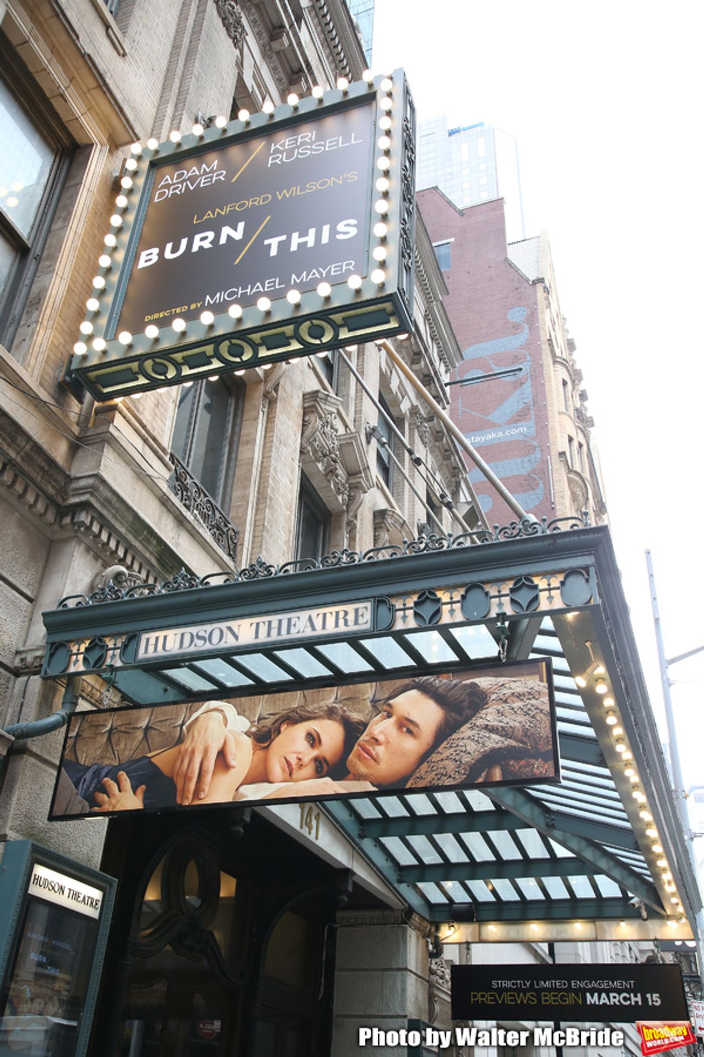 Up On The Marquee: BURN THIS  Image