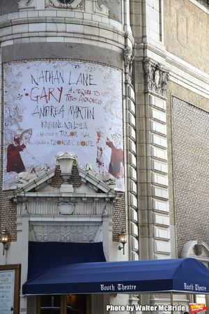 Theatre Marquee unveiling for the Taylor Mac Comedy "Gary: A Sequel to Titus Andronic Photo