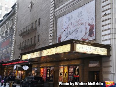 Theatre Marquee unveiling for the Taylor Mac Comedy "Gary: A Sequel to Titus Andronic Photo
