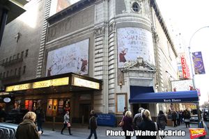 Theatre Marquee unveiling for the Taylor Mac Comedy "Gary: A Sequel to Titus Andronic Photo