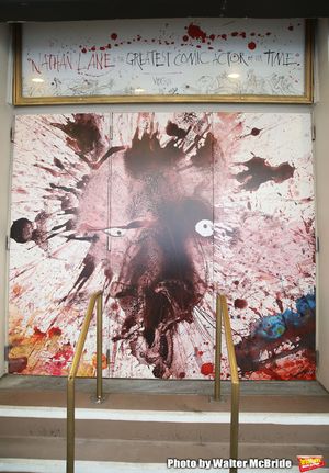 Theatre Marquee unveiling for the Taylor Mac Comedy "Gary: A Sequel to Titus Andronic Photo