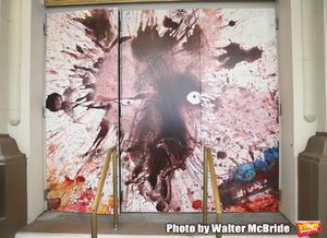 Theatre Marquee unveiling for the Taylor Mac Comedy "Gary: A Sequel to Titus Andronic Photo