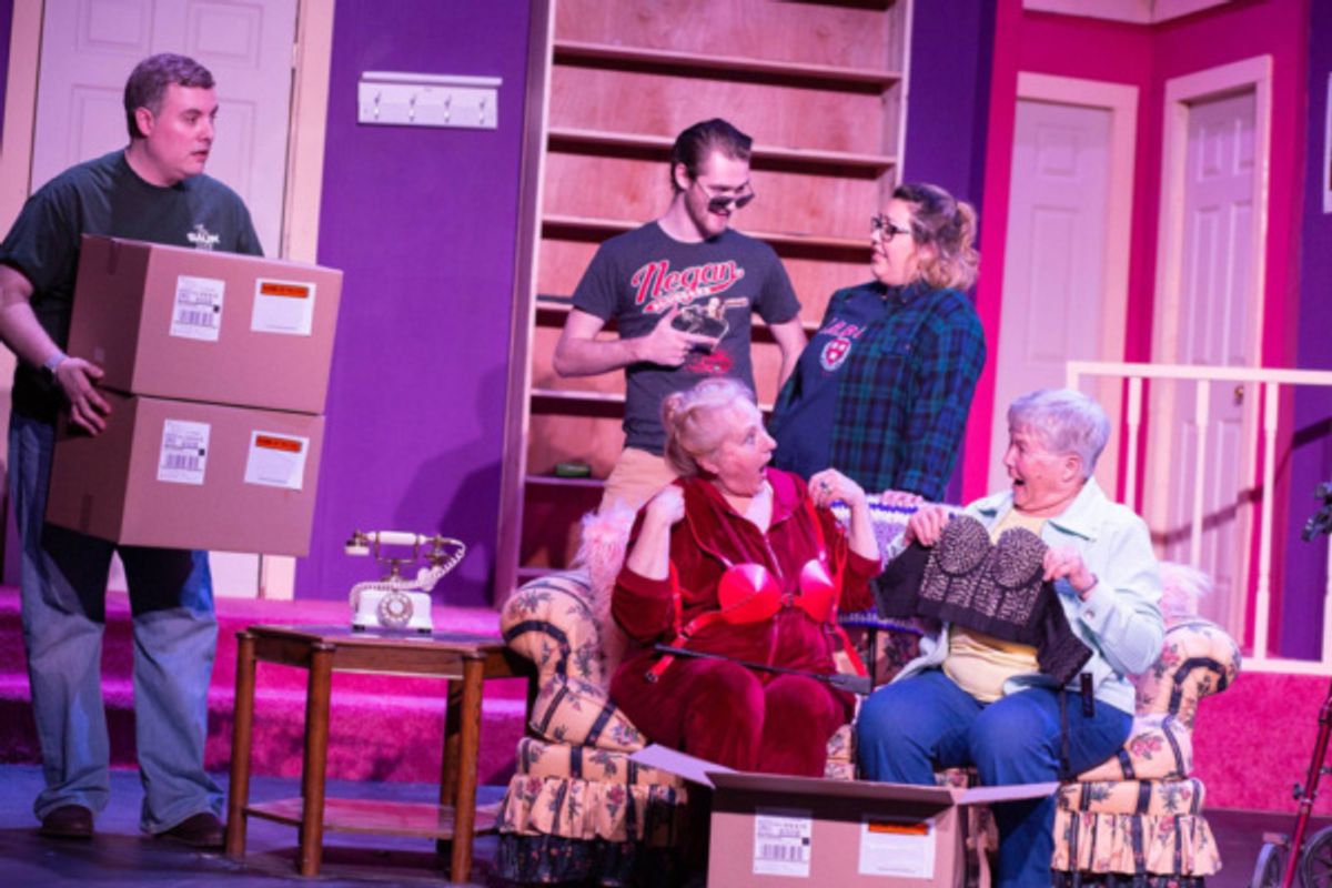 Travis Blatchley, Brock Hayes, Shannon Chen, Deb Lemke, and Lois Williams at 