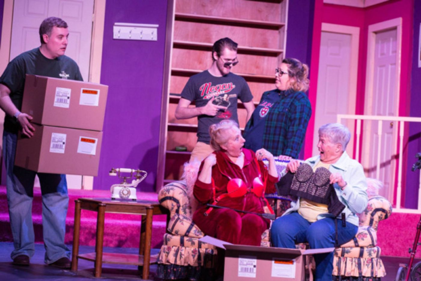 Photo Flash: First Look At The Sauk's NANA'S NAUGHTY KNICKERS, Opening Tonight  Image