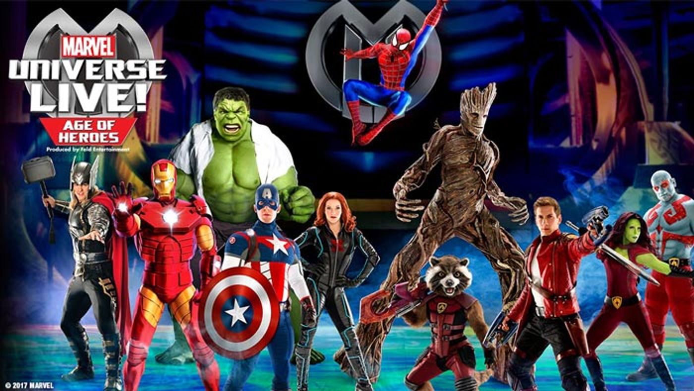 BWW Podcast: MARVEL UNIVERSE LIVE! AGE OF HEROES Pulls Birmingham Into Heroic Thrills With  Dazzling Special Effects  Image
