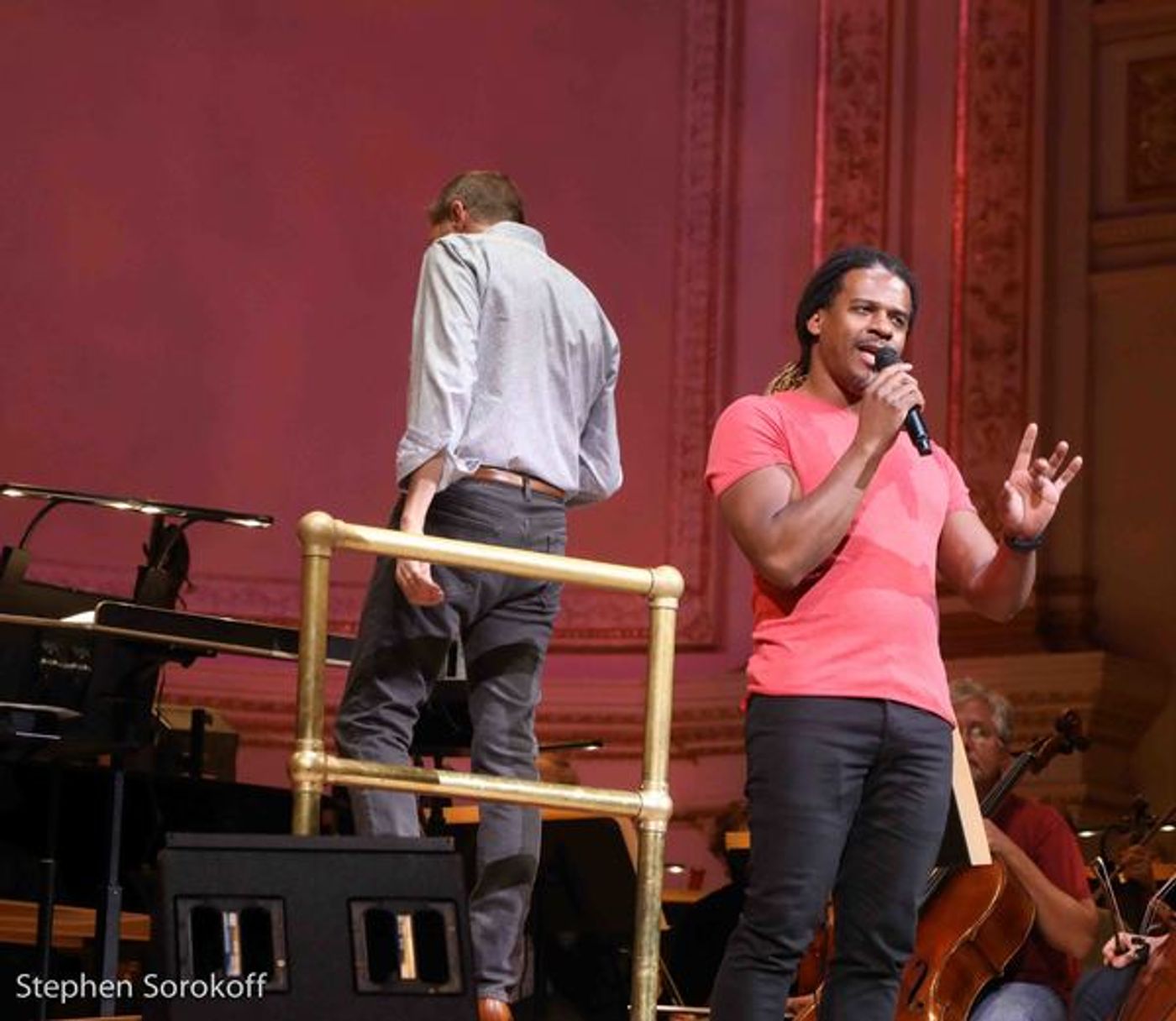 Photo Coverage: Steven Reineke & The New York Pops Rehearse L-O-V-E For Tonight's Nat King Cole Concert  Image