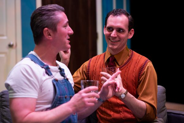 Michael David* (Bob Martindale) & Rob Glauz* (Jim Baxter) Photo