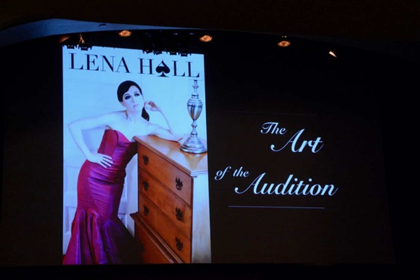 Photo Coverage: Lena Hall Performs Past Audition Material at the Sheen Center  Image