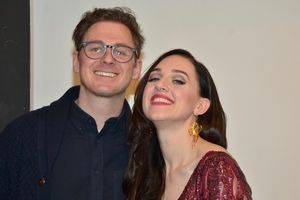 Jonathan R. Stein and Lena Hall @ BroadwayWorld Jonathan R. Stein and Lena Hall Photo