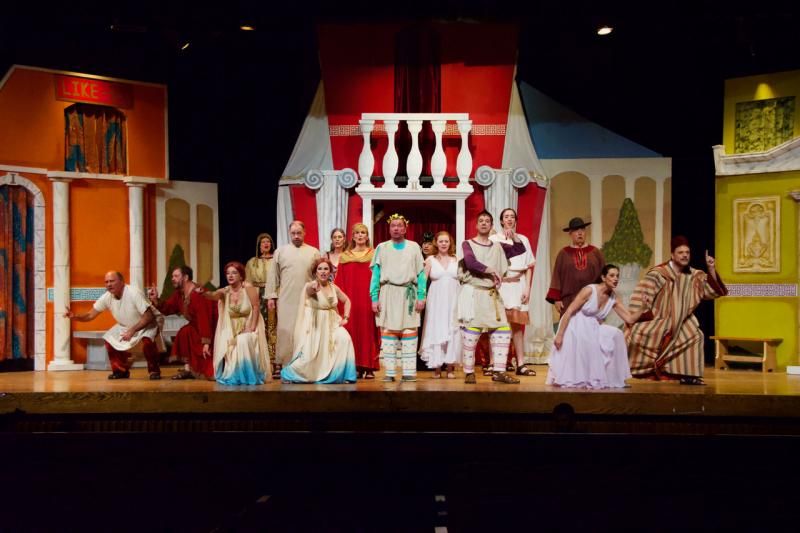 Review: The Opera House Players' A FUNNY THING HAPPENED ON THE WAY TO THE FORUM  Image