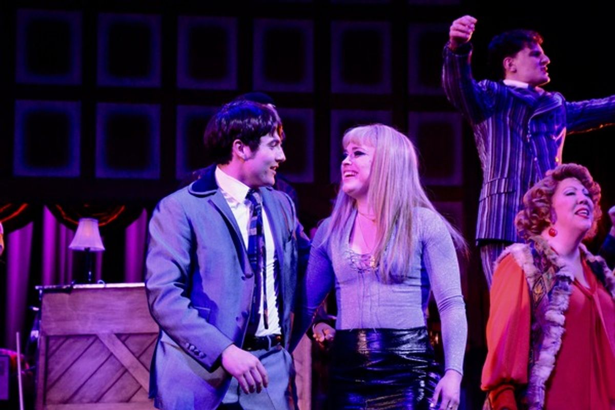 Jonny Amies, Erika Olson and Jen Perry at 