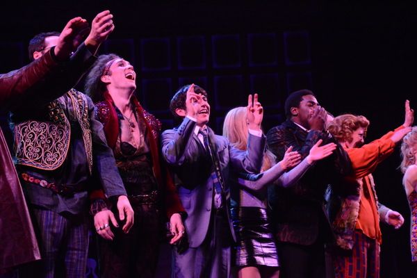 Jonny Amies and the cast Photo