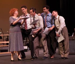 Pamela Hamill, Matthew Patrick Davis, Chad Doreck, Travis Leland, Scott McLean Harris Photo