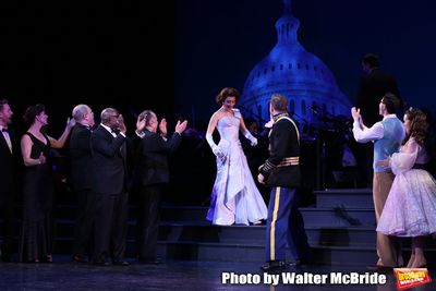 Brad Oscar, Stanley Wayne Mathis, Adam Heller, Carmen Cusack, Ben Davis, Jason Gotay  Photo