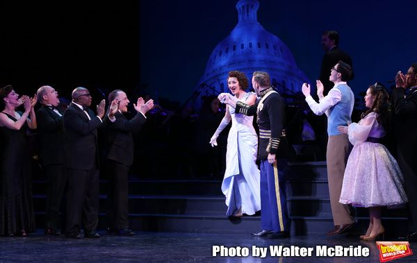 Brad Oscar, Stanley Wayne Mathis, Adam Heller, Carmen Cusack, Ben Davis, Jason Gotay  Photo