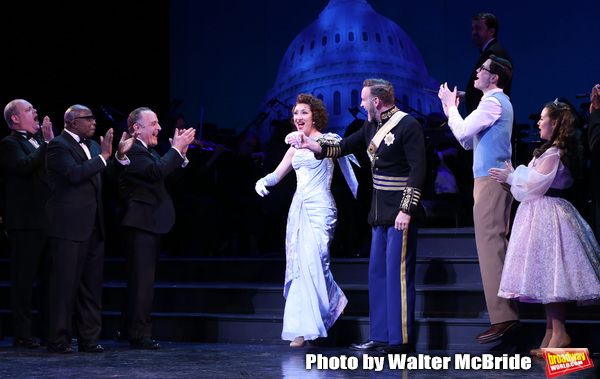 Brad Oscar, Stanley Wayne Mathis, Adam Heller, Carmen Cusack, Ben Davis, Jason Gotay  Photo