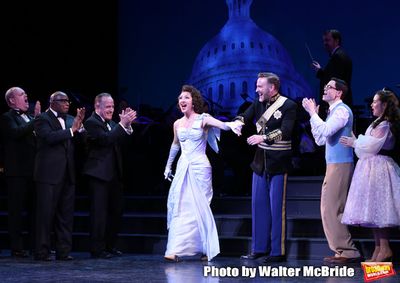 Brad Oscar, Stanley Wayne Mathis, Adam Heller, Carmen Cusack, Ben Davis, Jason Gotay  Photo