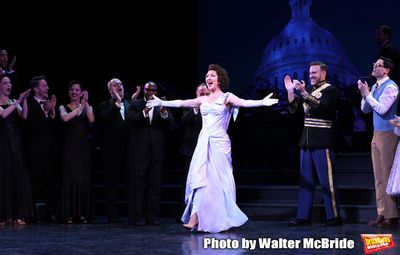 Brad Oscar, Stanley Wayne Mathis, Adam Heller, Carmen Cusack, Ben Davis and Jason Got Photo