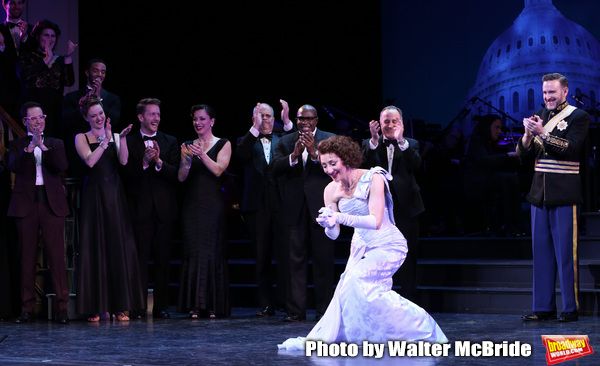 Brad Oscar, Stanley Wayne Mathis, Adam Heller, Carmen Cusack and Ben Davis Photo