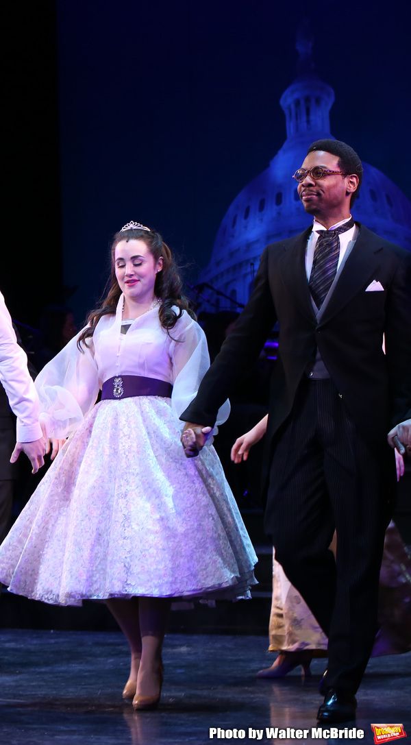 Lauren Worsham and Michael Benjamin Washington  Photo