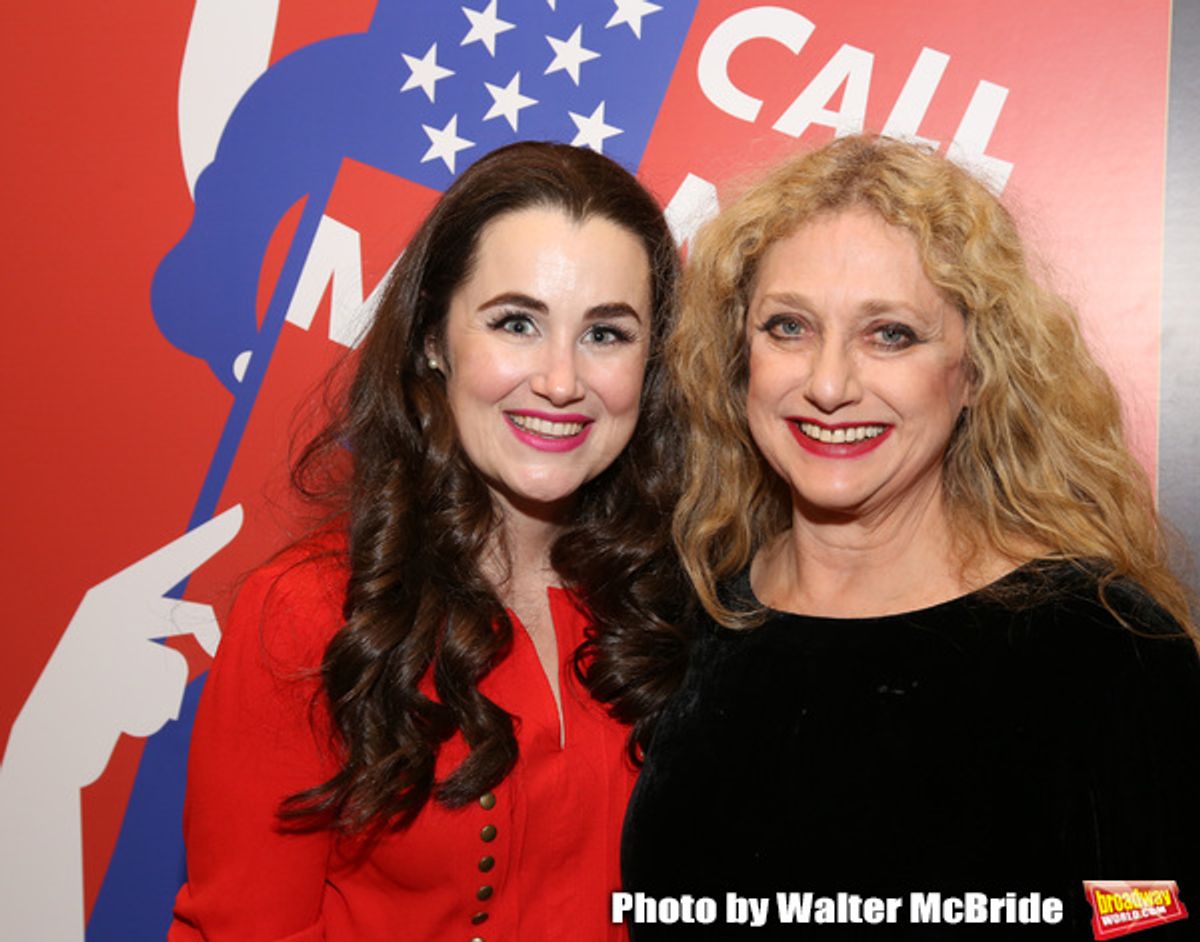 Lauren Worsham and Carol Kane Lauren Worsham and Carol Kane  at 