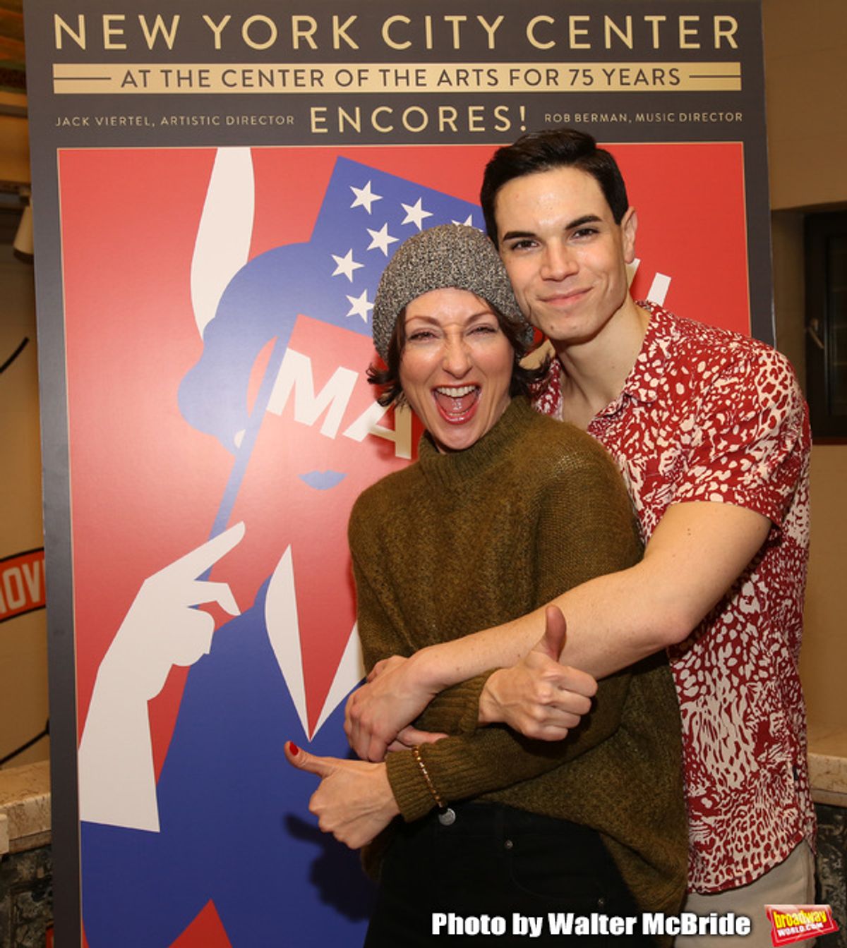 Carmen Cusack and Jason Gotay at 