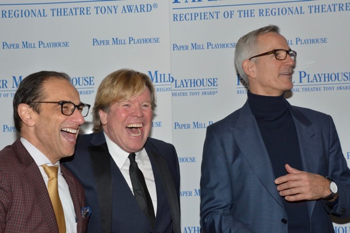 Hal Luftig, Peter Noone and Jerry Mitchell at 