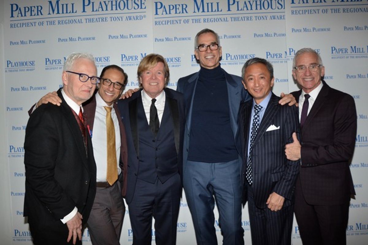 Craig Haffner, Hal Luftig, Peter Noone, Jerry Mitchell, Yasuhiro Kawana and Mark S. Hoebee at 