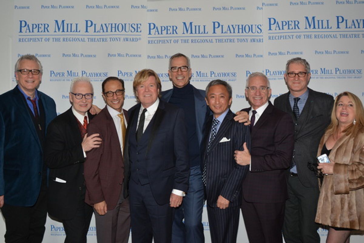 Rick Elice, Craig Haffner, Hal Luftig, Peter Noone, Jerry Mitchell, Yashuhiro Kawana, Mark S. Hobel, Rodney Rigby and Sherry Wright at 