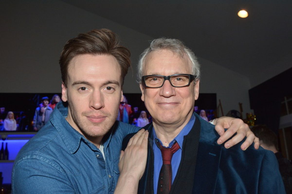 Erich Bergan and Rick Elice at 