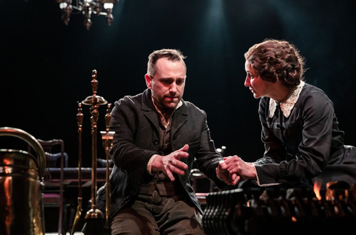 Brian Lonsdale and Laura Elphinstone at 