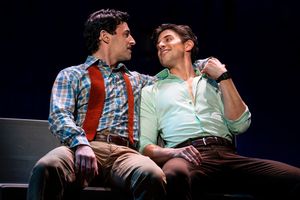 Max von Essen and Nick Adams, from the First National Tour of FALSETTOS Photo