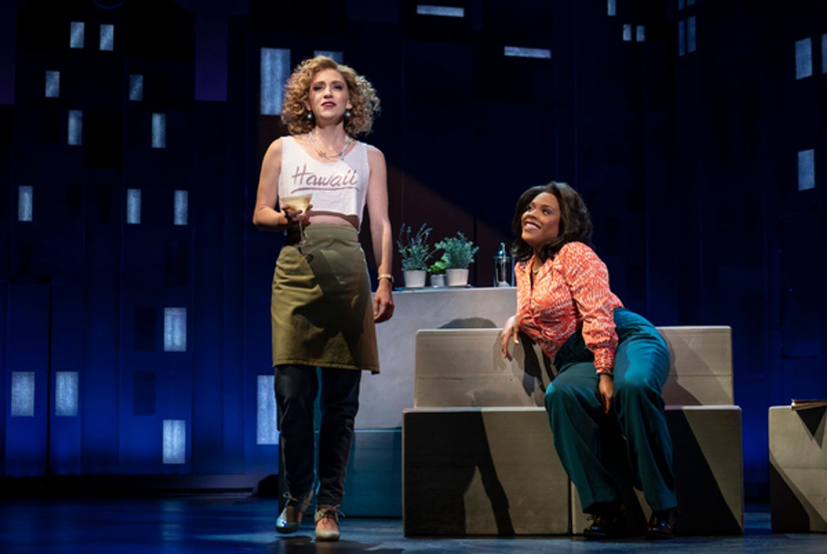 Audrey Cardwell and Bryonha Marie Parham, from the First National Tour of FALSETTOS at 