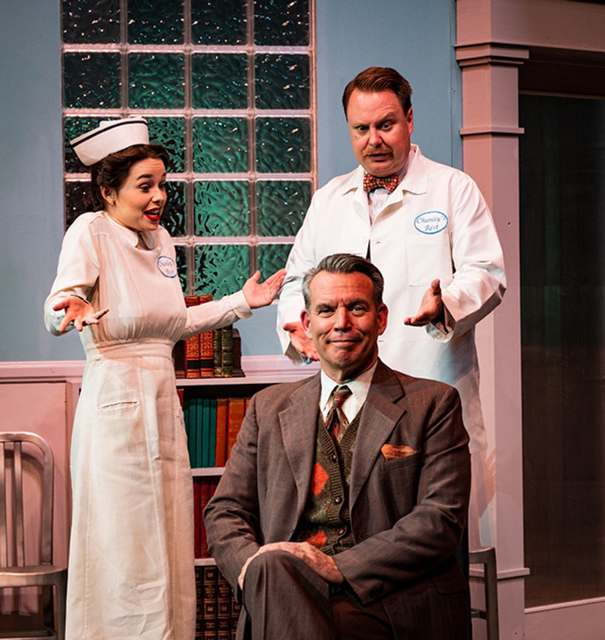 Madison Widener, Raymond Wallenthin and Sean Jackson at 