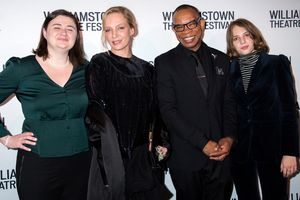 Uma Thurman, Jonathan Payne, Maya Hawke @ BroadwayWorld Uma Thurman, Jonathan Payne, Maya Hawke Photo