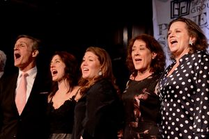 Howard McGillin, Mara Davi, Mary Claire Curran, Karen Ziemba and Cady Huffman Photo