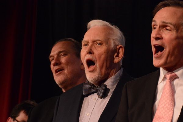 Jon Weber, Jim Brochu and Howard McGillin Photo