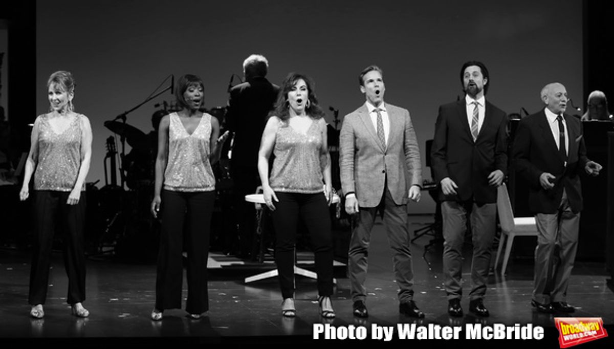 Ivy Austin, Housso Semon, Debbie Gravitte, Hugh Panaro, Andrew Fitch and Hal Shane at 