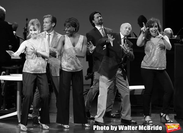 Ivy Austin, Hugh Panaro, Housso Semon, Andrew Fitch, Hal Shane and Debbie Gravitte Photo