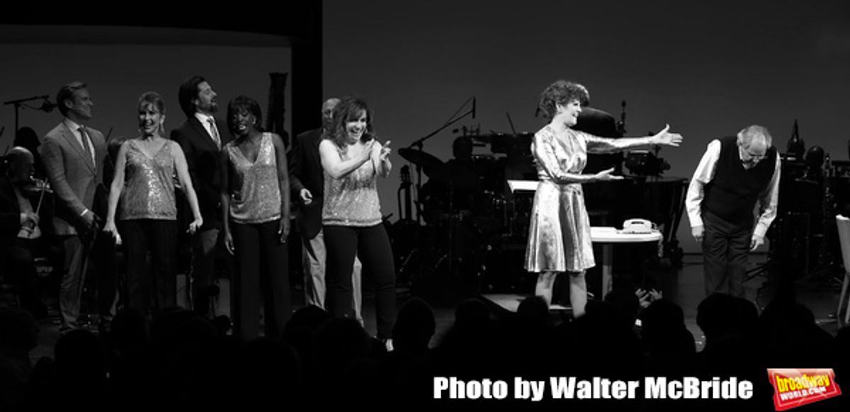 Hugh Panaro, Ivy Austin, Andrew Fitch, Housso Semon, Hal Shane, Debbie Gravitte, Lucie Arnaz and Robert Klein  at 