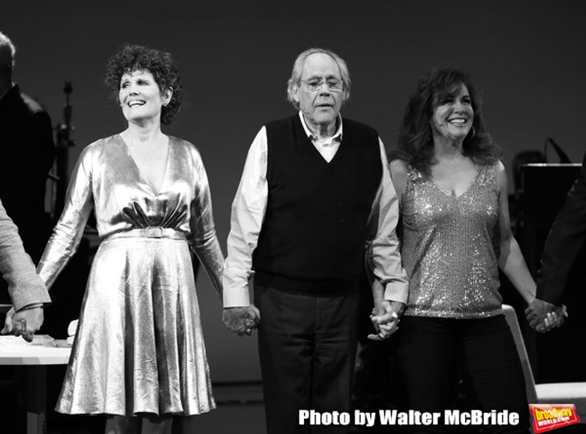 Lucie Arnaz, RoBert Klein and Debbie Gravitte at 