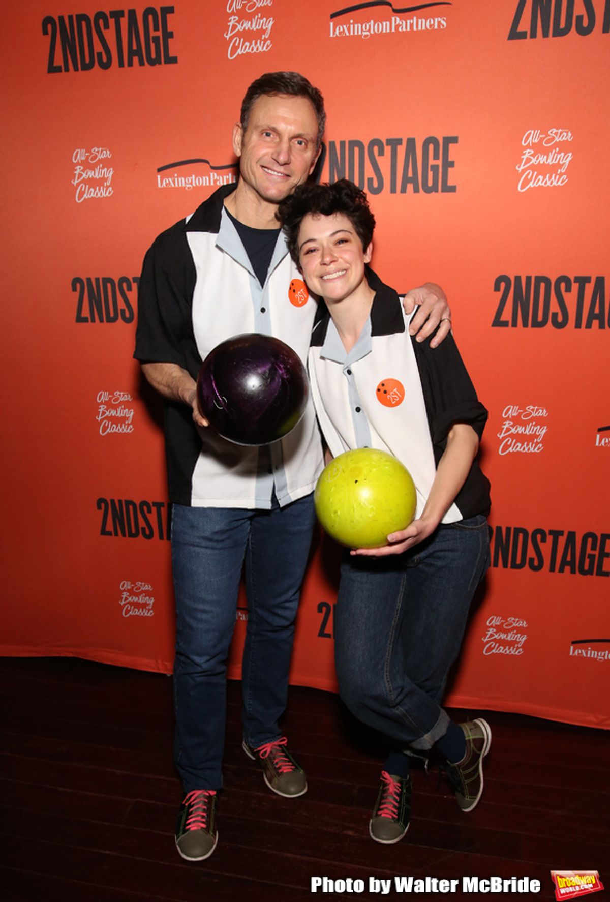 Tony Goldwyn and Tatiana Maslany at 