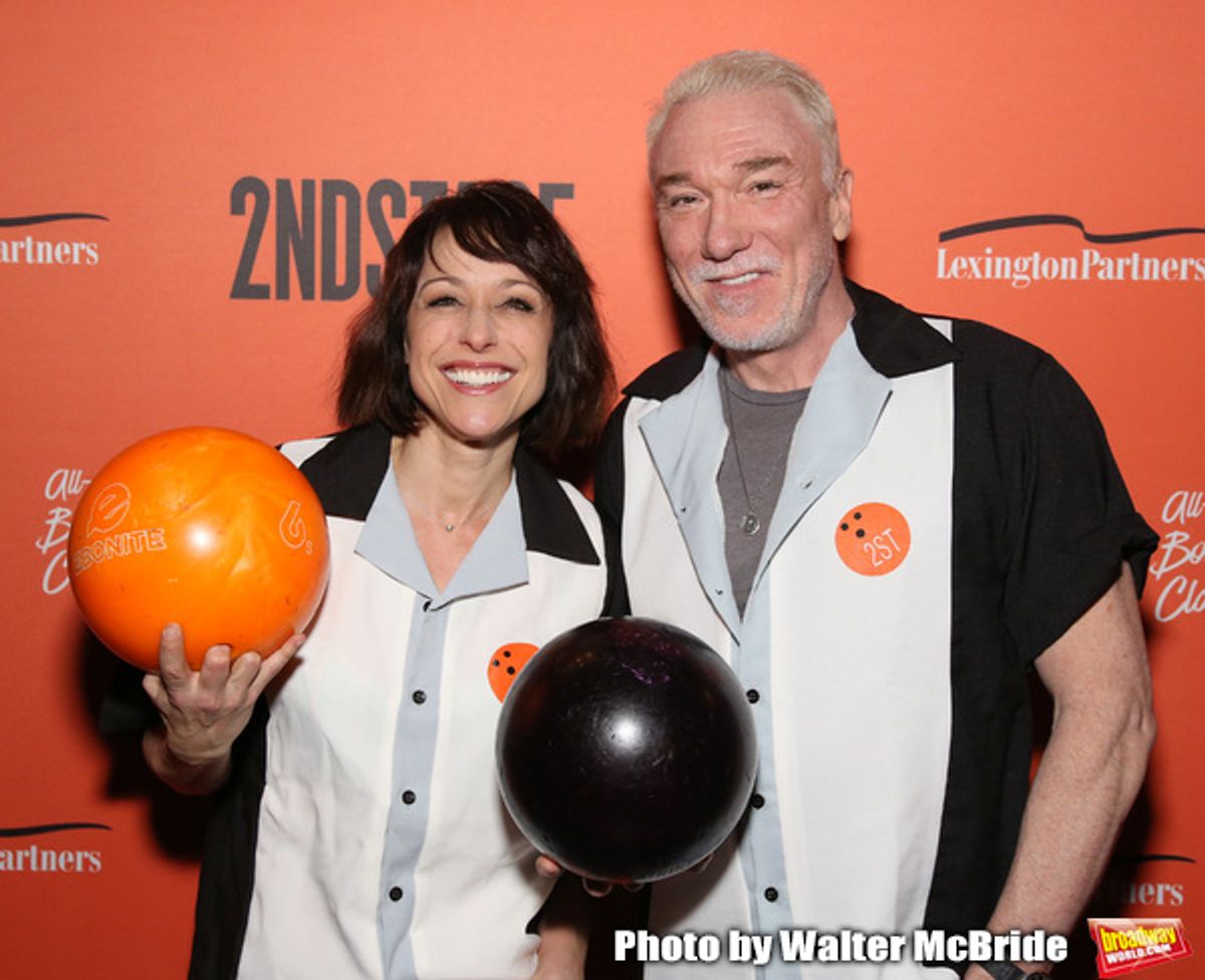 Paige Davis and Patrick Page at 